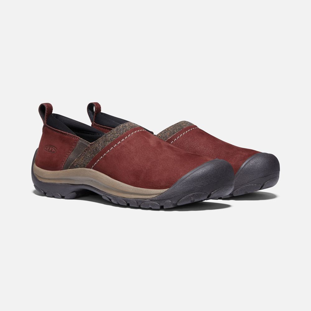 Slip-On Keen Femme Rouge Foncé | Kaci Ii Hiver | IJKAN-5903